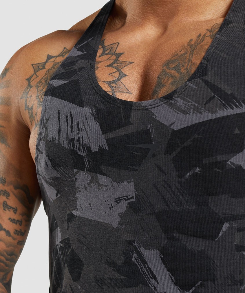 Grey Men's Gymshark Bold Stringer | USA-95376