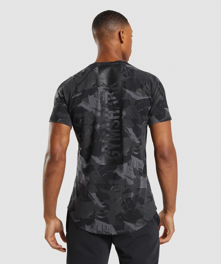 Grey Men's Gymshark Bold T-Shirts | USA-30295