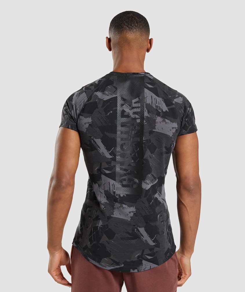 Grey Men's Gymshark Bold T-Shirts | USA-79614