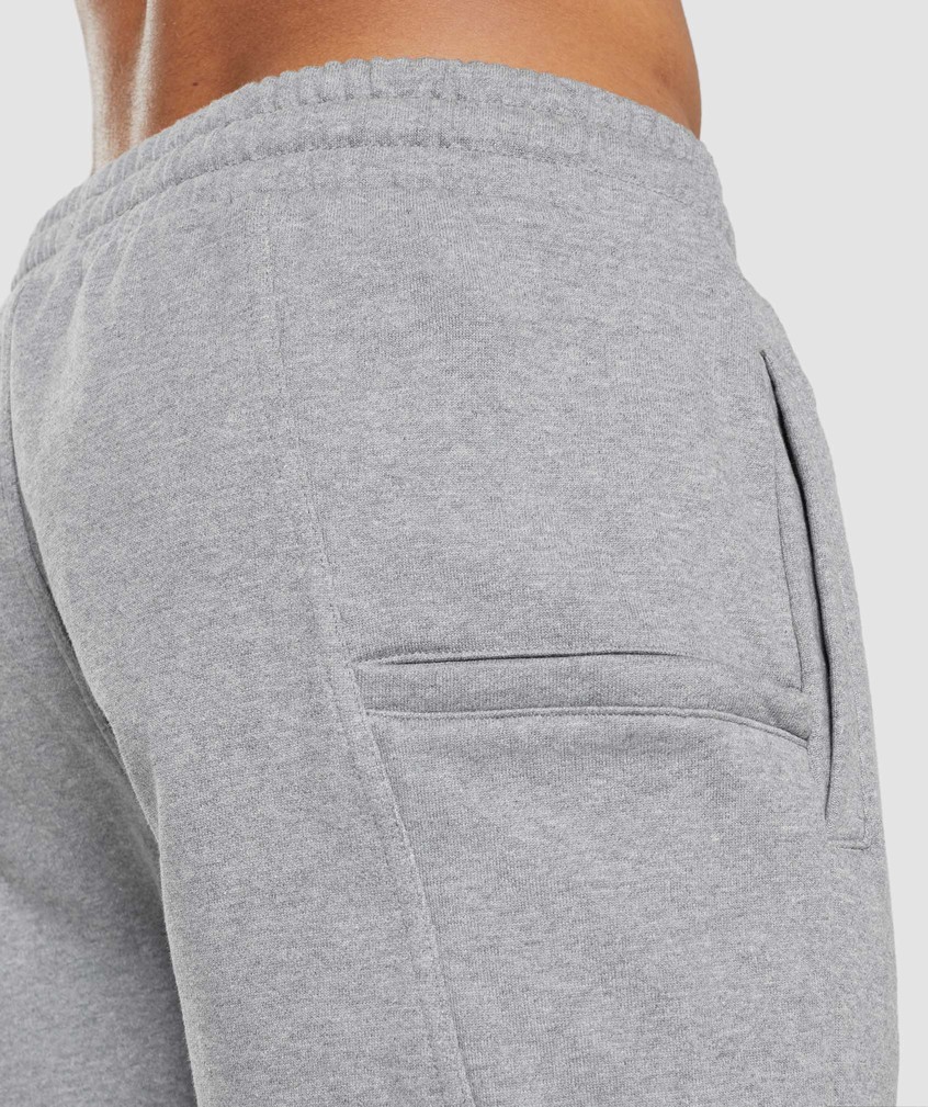 Grey Men's Gymshark Essential Joggers | USA-05762