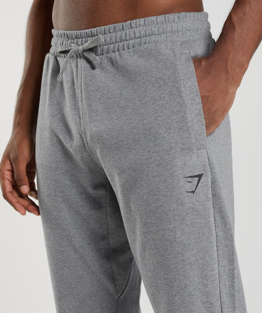 Grey Men's Gymshark Essential Oversized Joggers | USA-21347