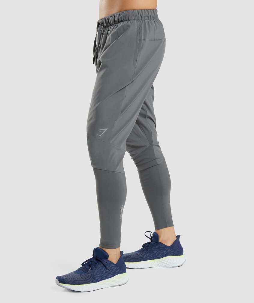 Grey Men's Gymshark Speed Joggers | USA-48362