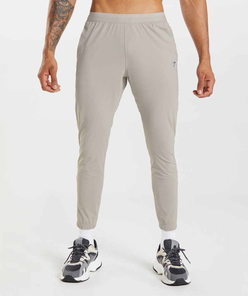 Grey Men\'s Gymshark Studio Joggers | USA-98701