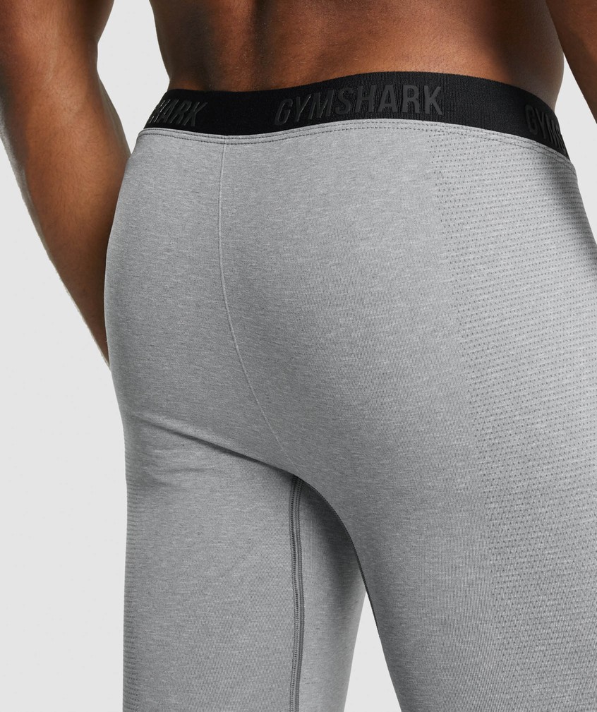 Grey Men's Gymshark Vital Seamless Leggings | USA-31094