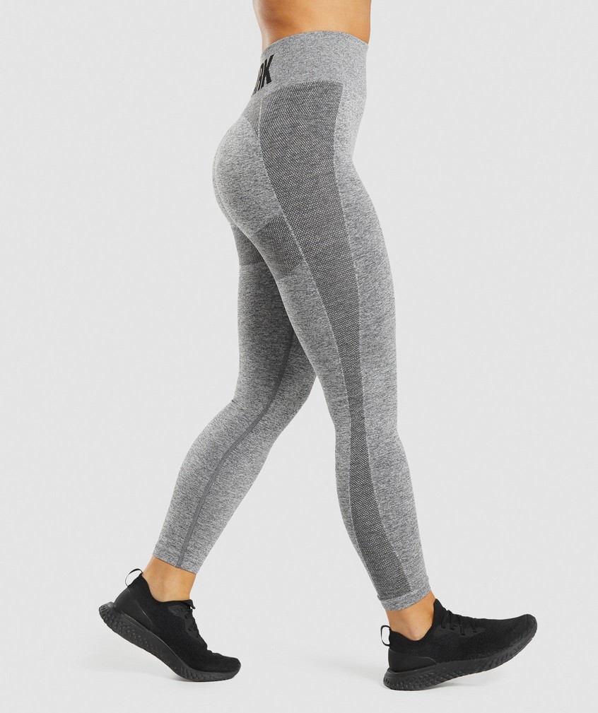 Grey Women's Gymshark Flex High Waisted Leggings | USA-31206