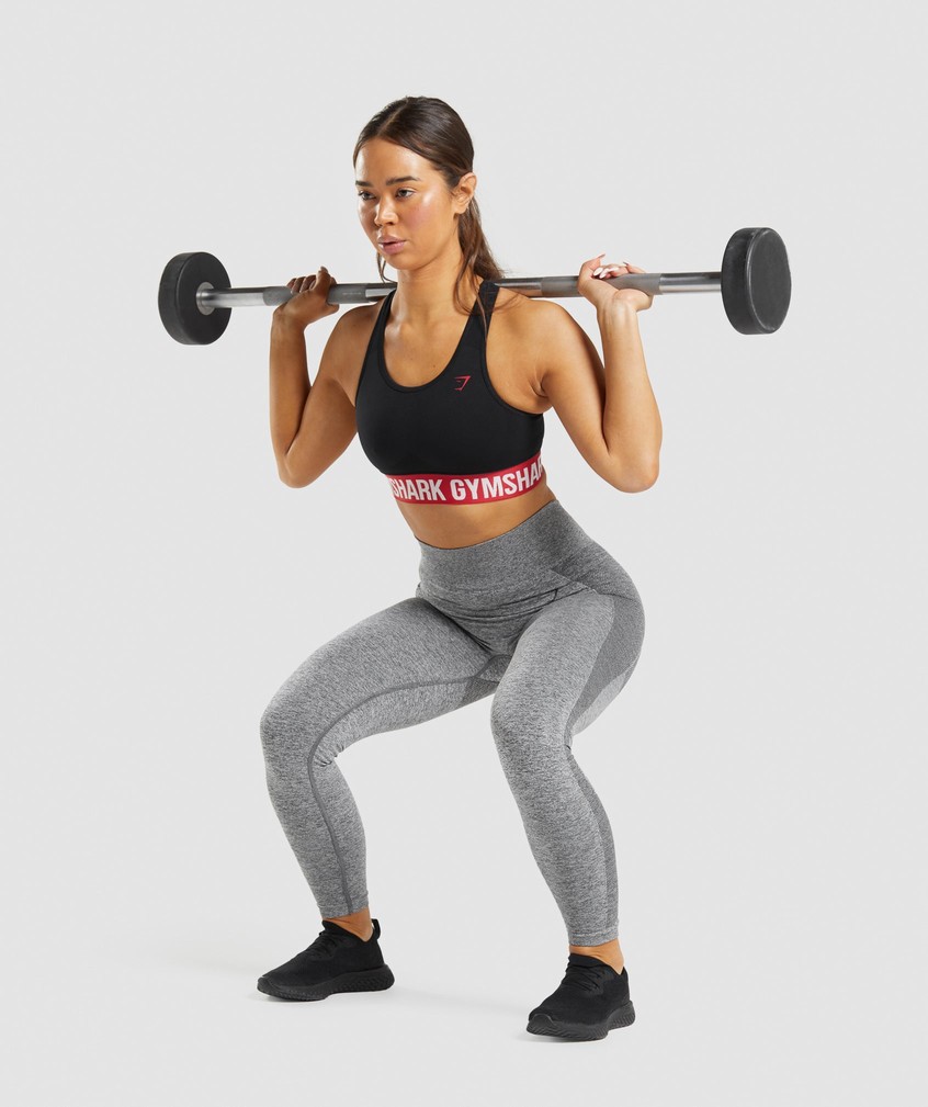 Grey Women's Gymshark Flex High Waisted Leggings | USA-31206