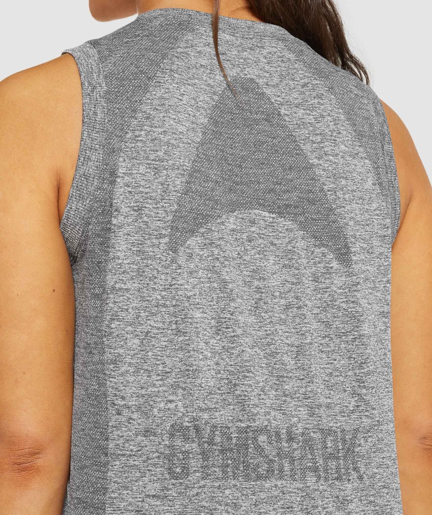 Grey Women's Gymshark Flex Loose Top Tank | USA-52681