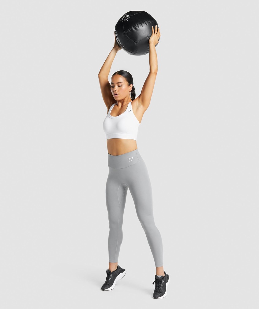 Grey Women's Gymshark Training Leggings | USA-94567