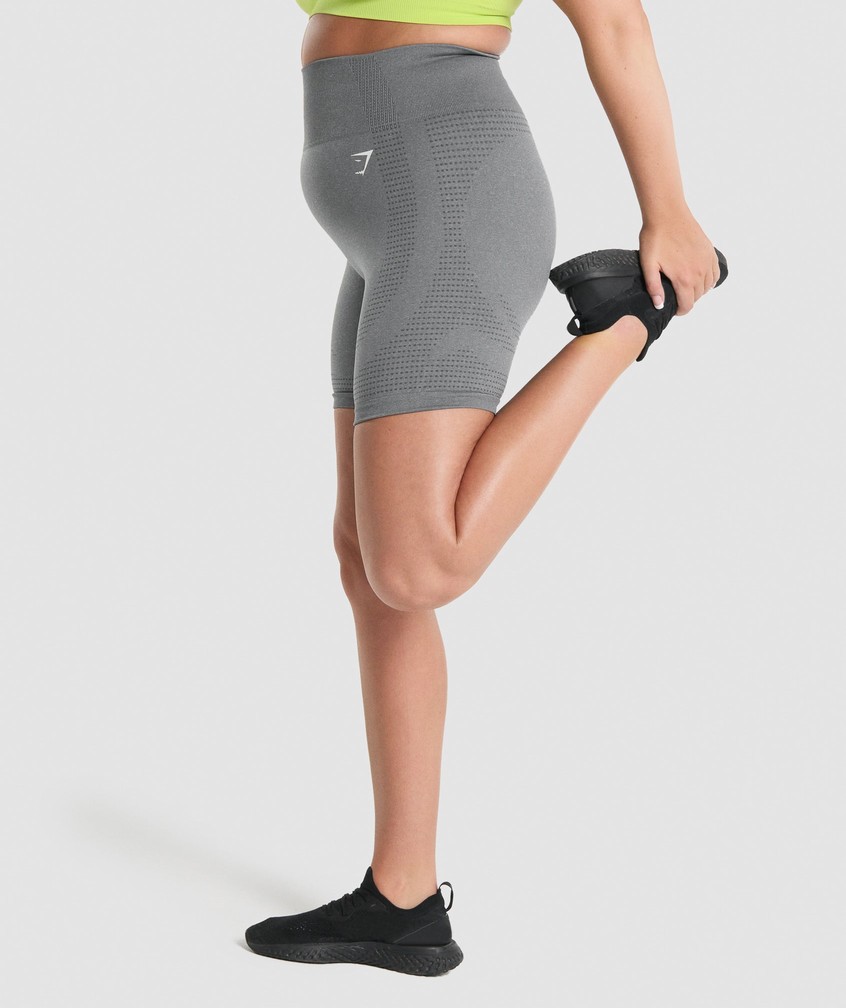 Grey Women's Gymshark Vital Seamless 2.0 Shorts | USA-87159