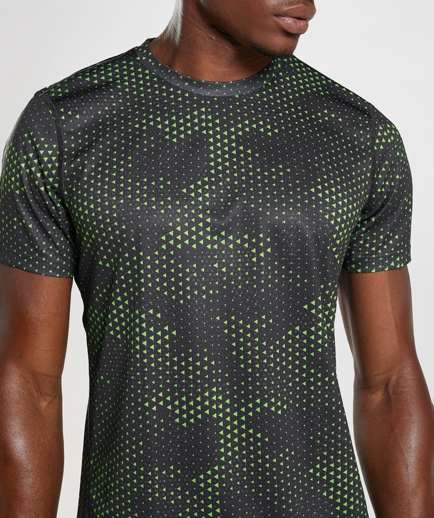 Light Green Men's Gymshark Sport T-Shirts | USA-47903