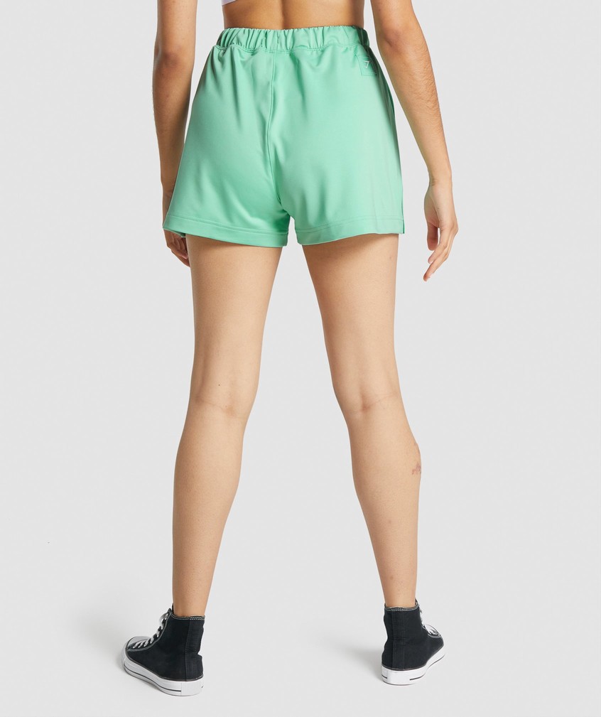 Light Green Women's Gymshark Recess Shorts | USA-61270