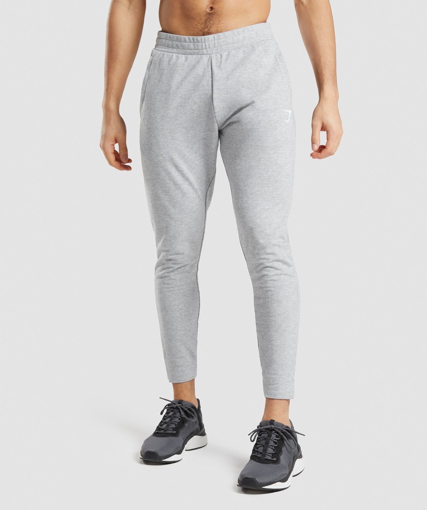 Light Grey Men\'s Gymshark Critical 2.0 Joggers | USA-07481