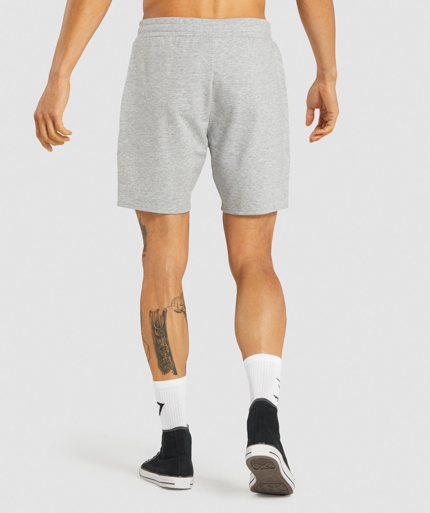 Light Grey Men's Gymshark Essential 7Ó Shorts | USA-42570