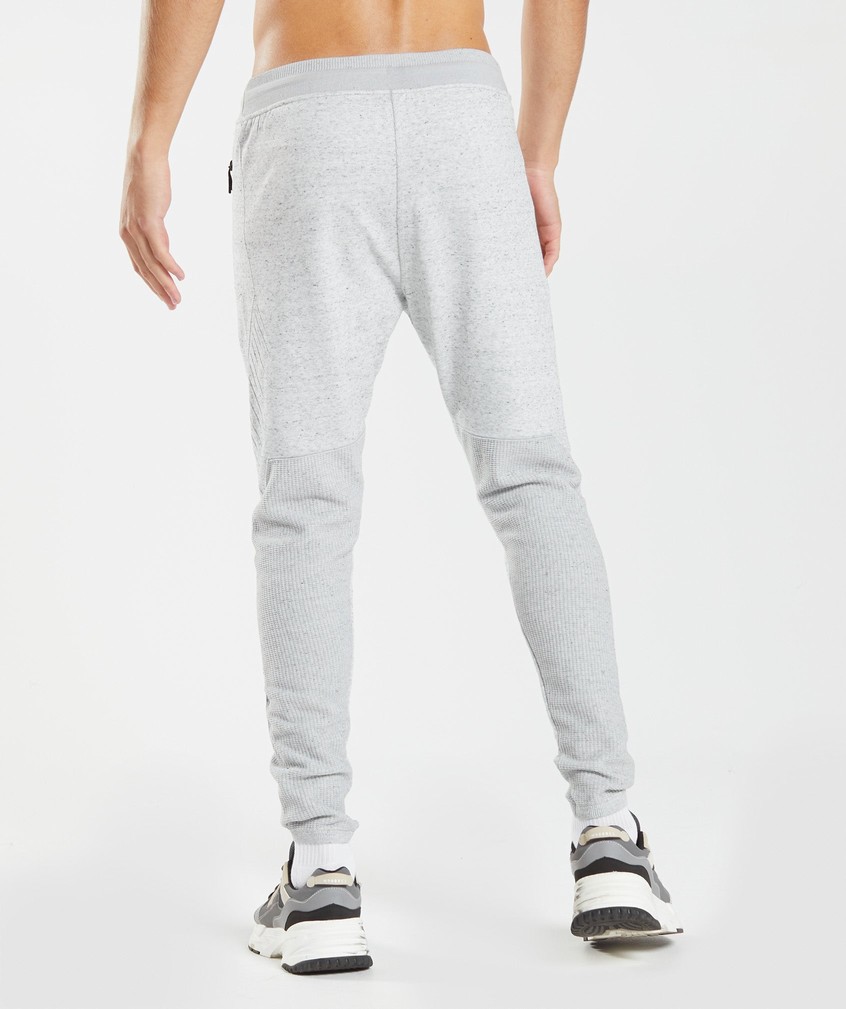 Light Grey Men's Gymshark Retake Knit Joggers | USA-60415