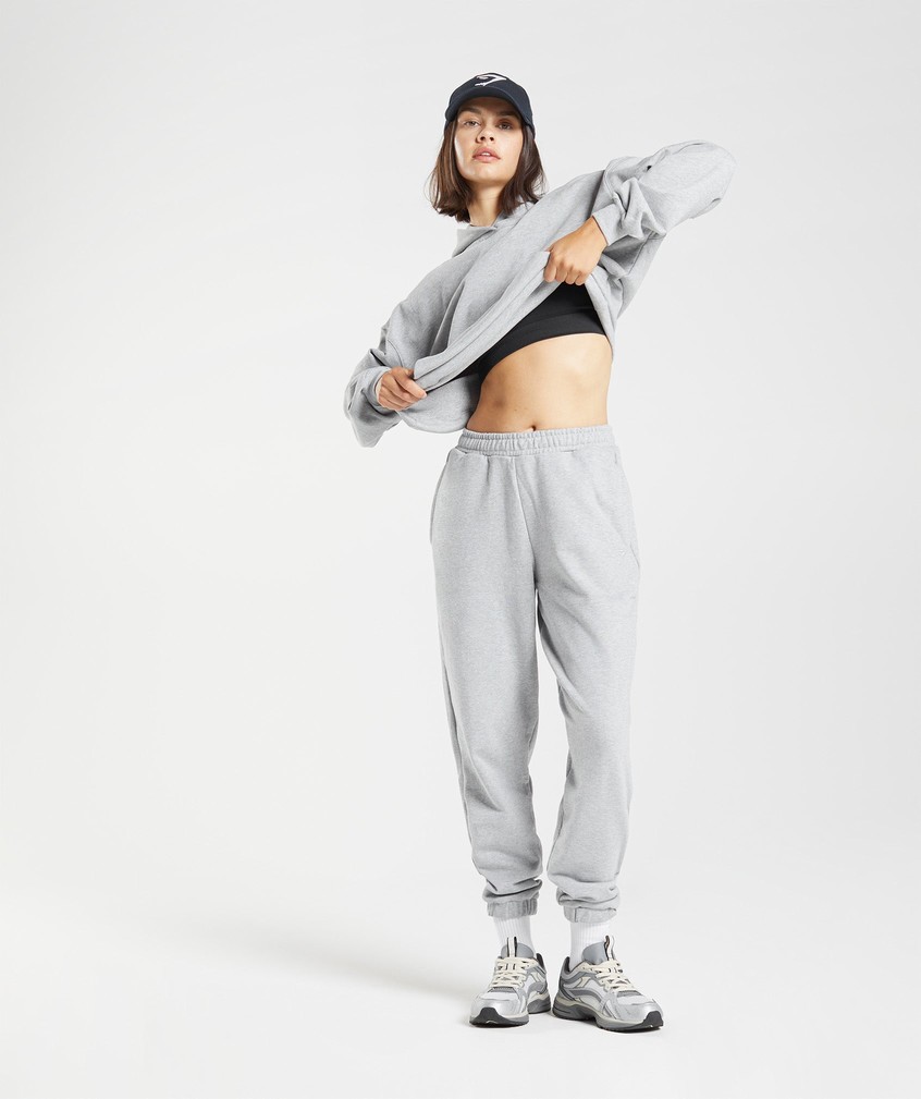 Light Grey Women's Gymshark Rest Day Sweats Joggers | USA-17068