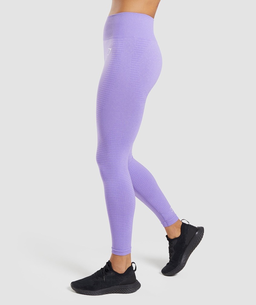 Light Purple Women's Gymshark Vital Seamless 2.0 Leggings | USA-72169