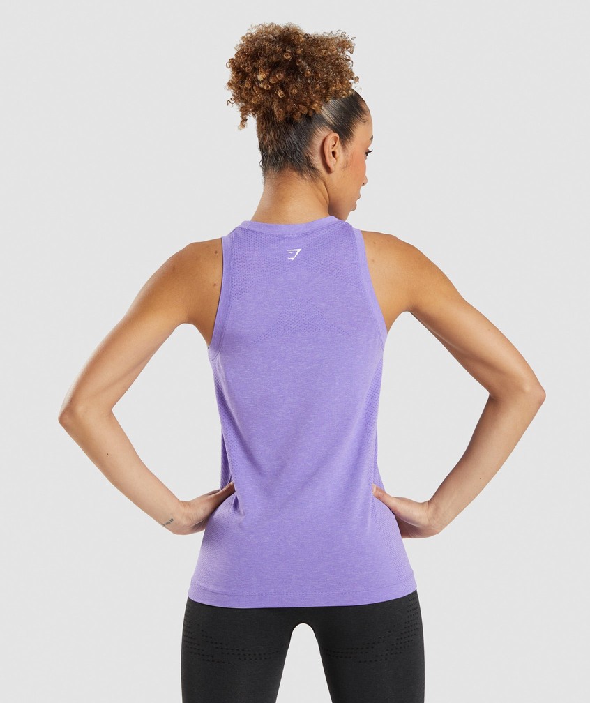 Light Purple Women's Gymshark Vital Seamless 2.0 Light Tank | USA-89326