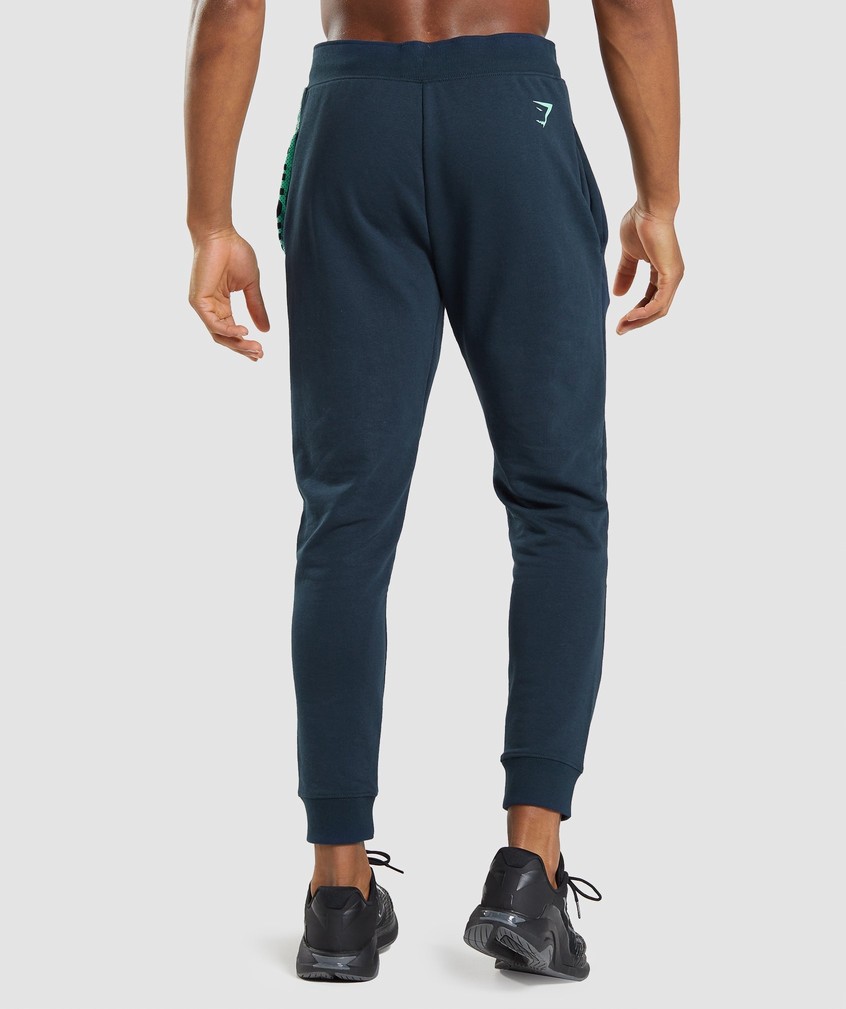 Navy Men's Gymshark Bold Joggers | USA-67513