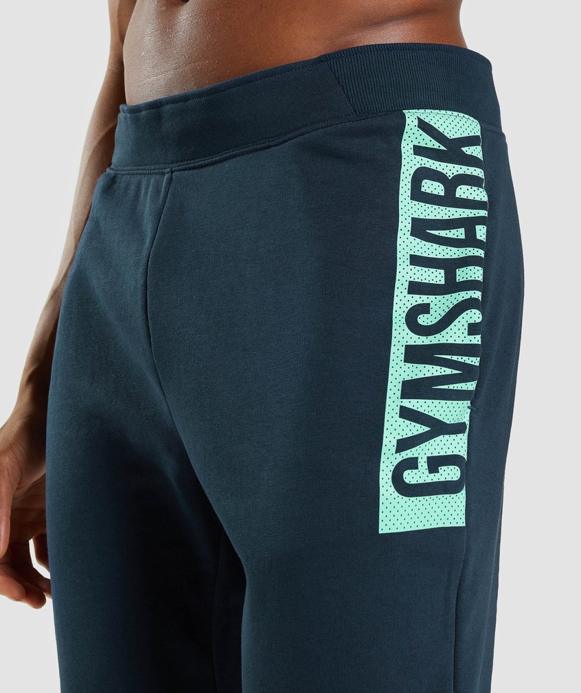 Navy Men's Gymshark Bold Joggers | USA-67513