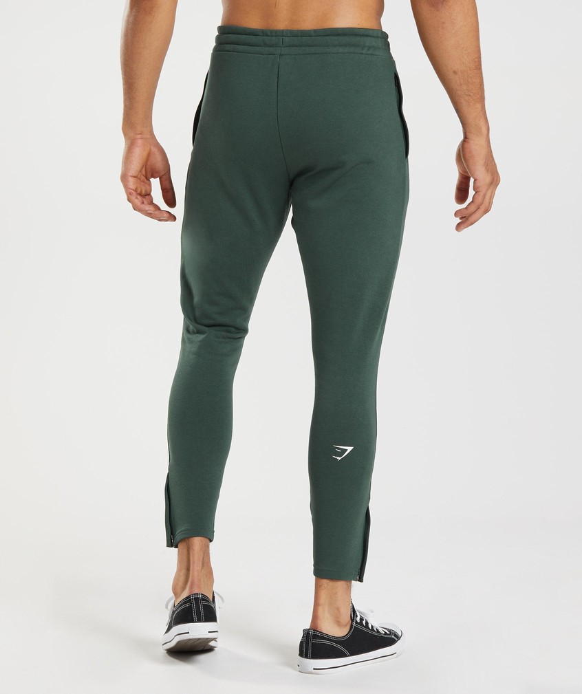 Obsidian Green Men's Gymshark Apollo Joggers | USA-71938