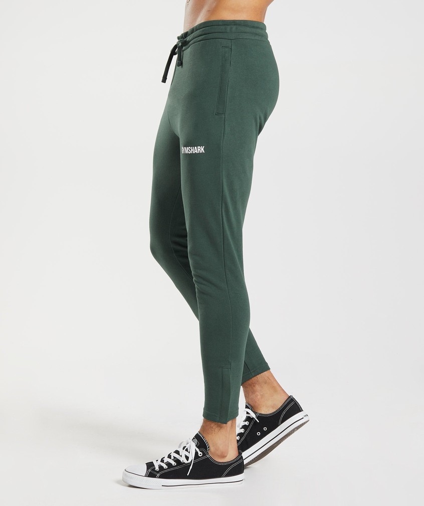 Obsidian Green Men's Gymshark Apollo Joggers | USA-71938