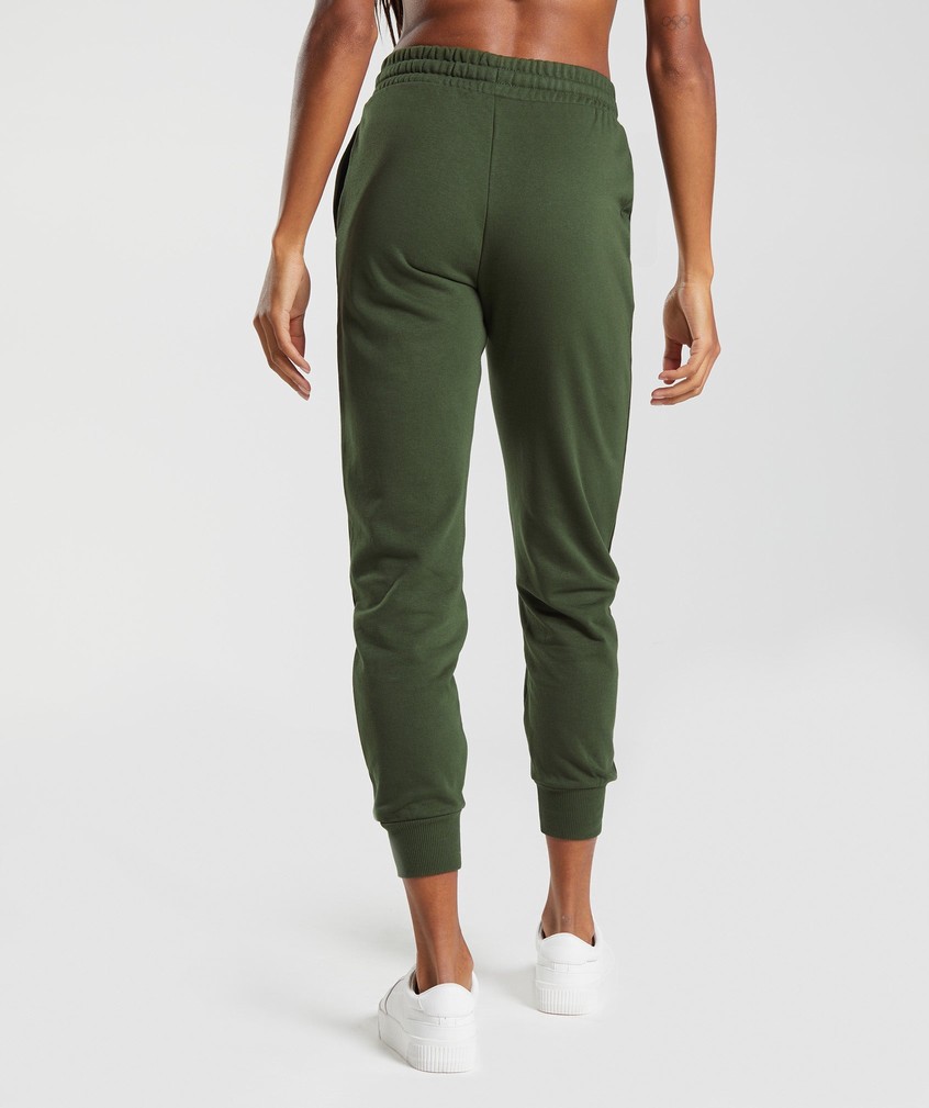 Olive Women's Gymshark Social Club Joggers | USA-54031