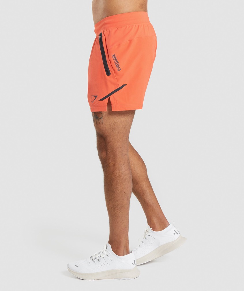 Orange Men's Gymshark Apex 5