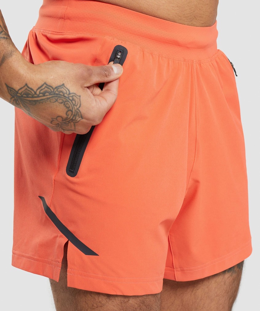 Orange Men's Gymshark Apex 5