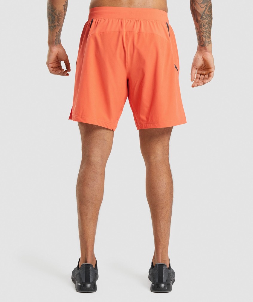 Orange Men's Gymshark Apex 8