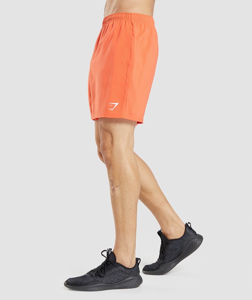 Orange Men's Gymshark Arrival Shorts | USA-19825