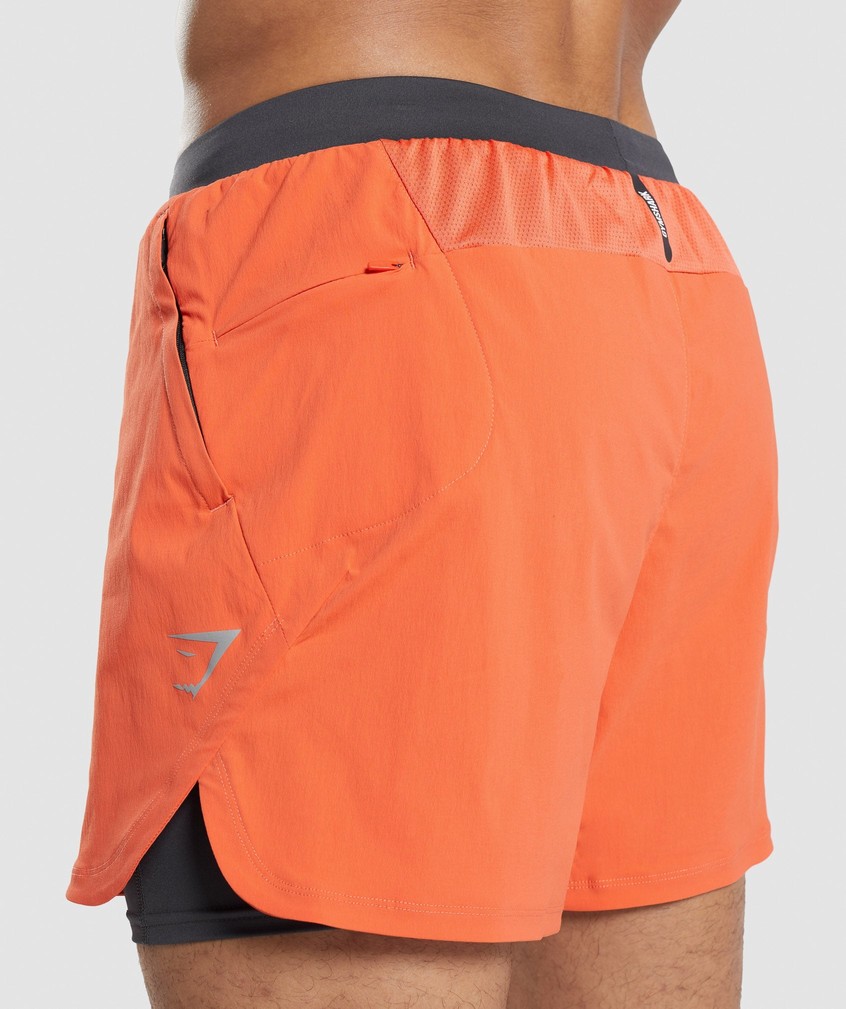 Orange Men's Gymshark Speed Evolve 5