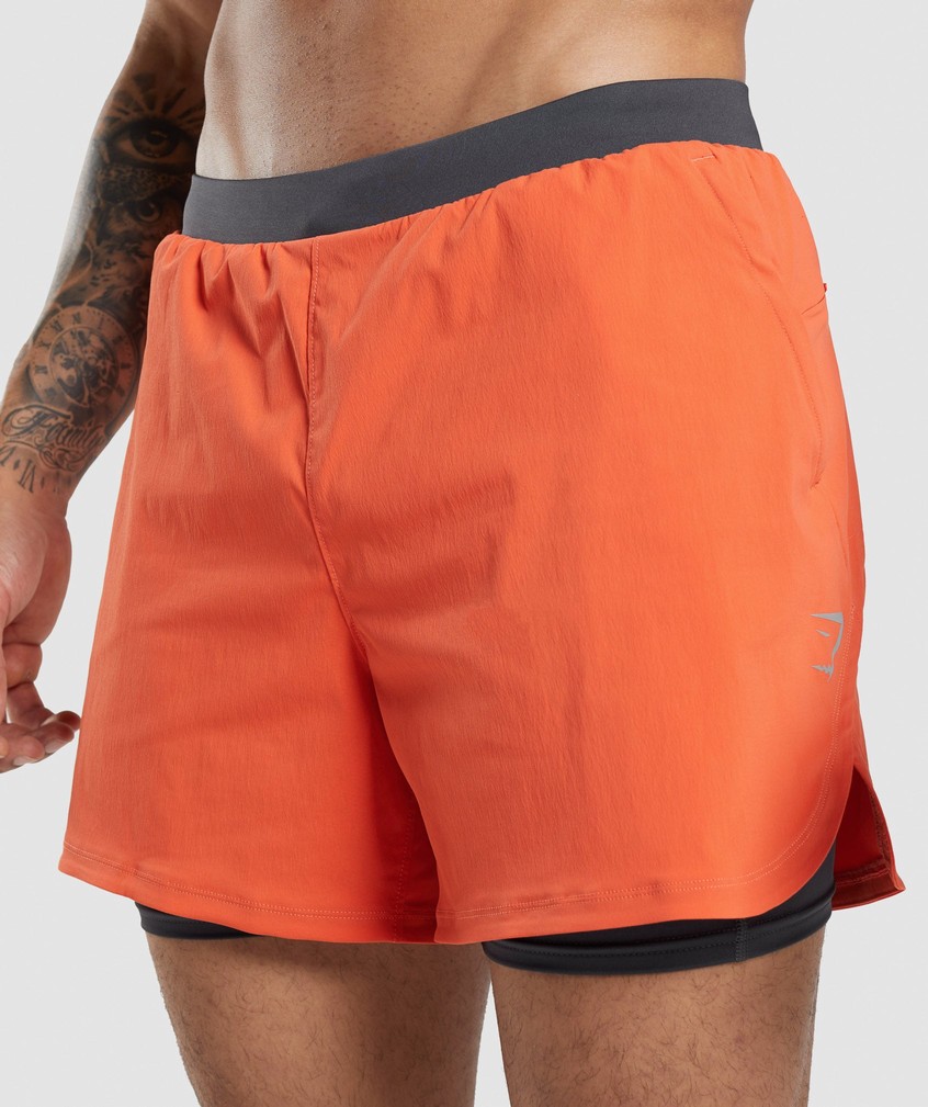 Orange Men's Gymshark Speed Evolve 5