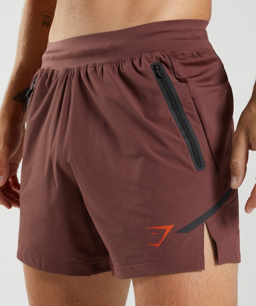 Pink Brown Men's Gymshark Apex 5