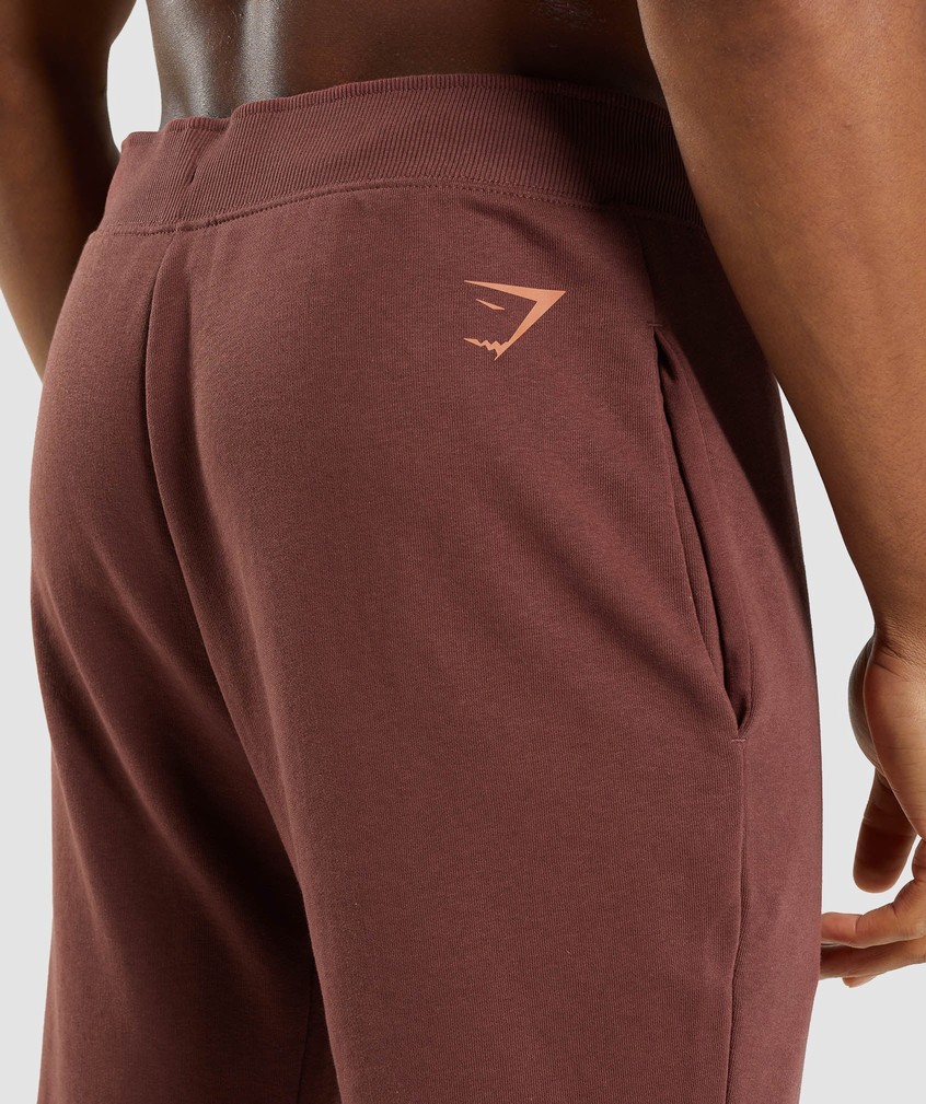 Pink Brown Men's Gymshark Bold Joggers | USA-72631