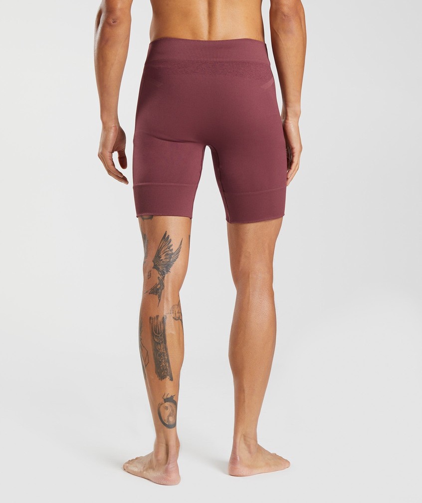 Pink Brown Men's Gymshark Studio Seamless 7