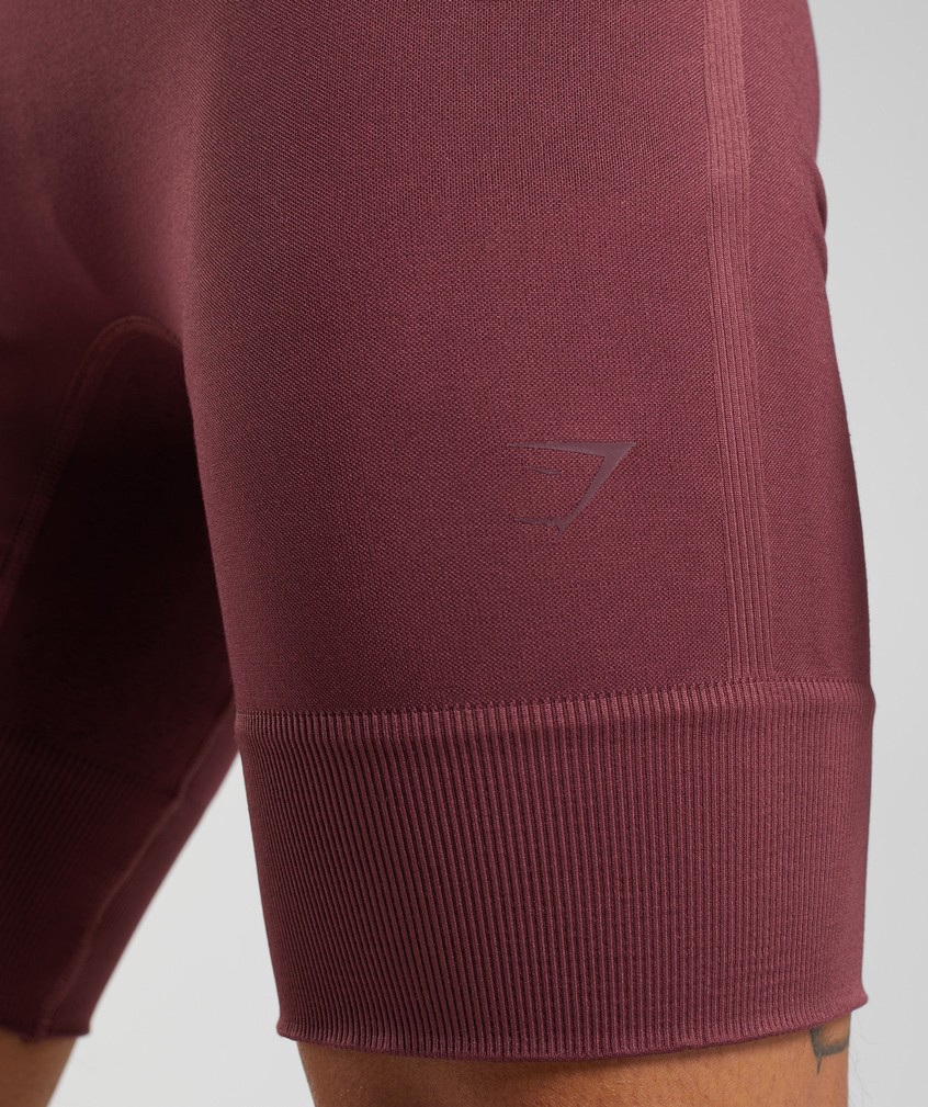 Pink Brown Men's Gymshark Studio Seamless 7