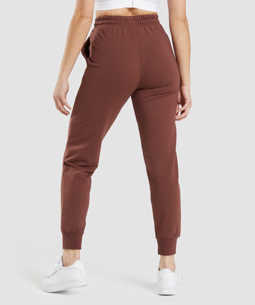 Pink Brown Women's Gymshark Training Joggers | USA-50376