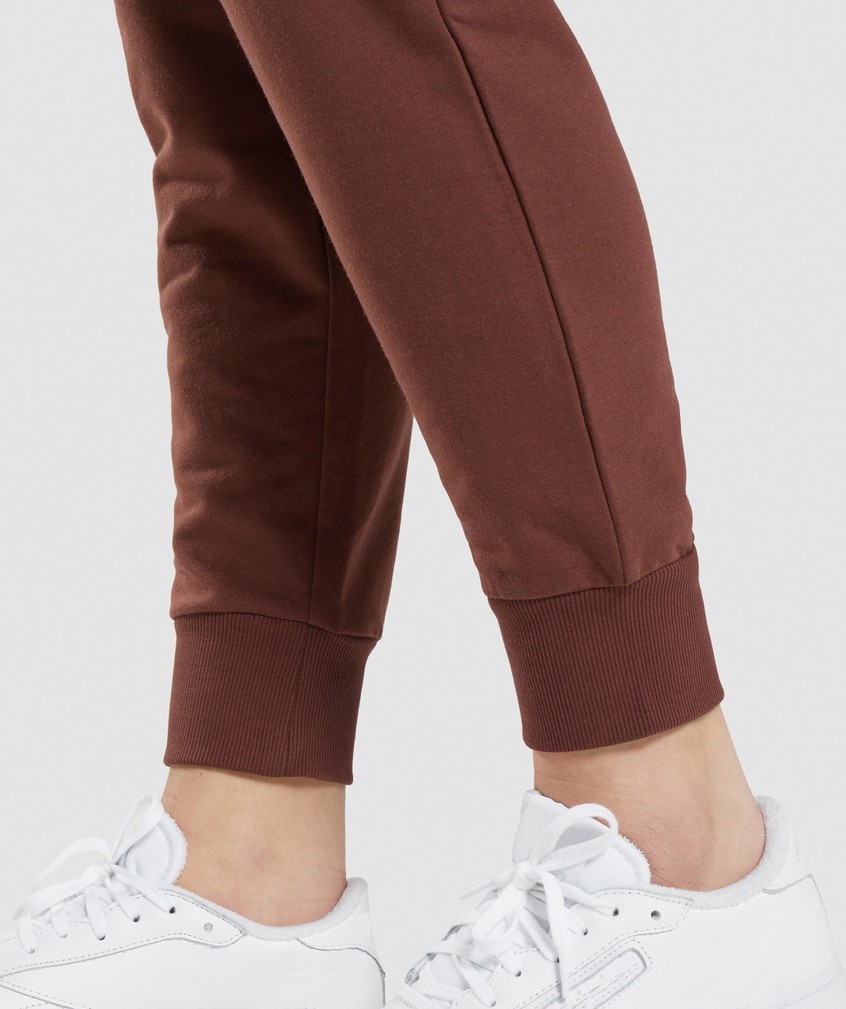 Pink Brown Women's Gymshark Training Joggers | USA-50376