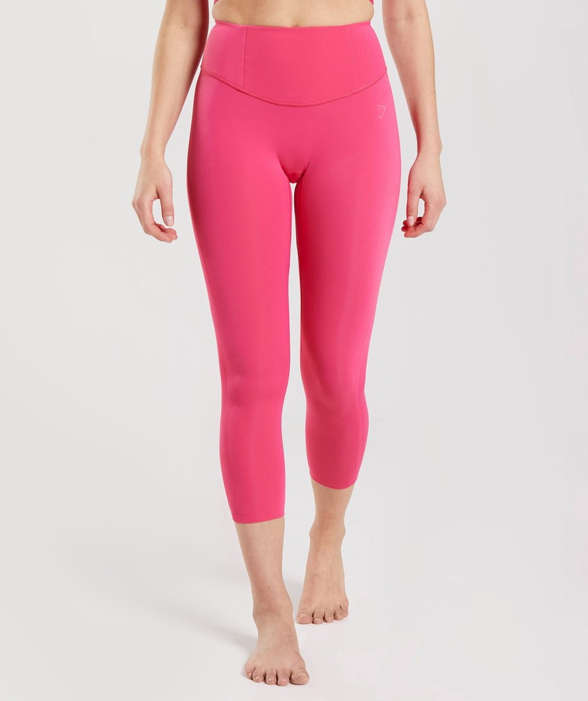 Pink Women\'s Gymshark Studio 7/8 Leggings | USA-57426