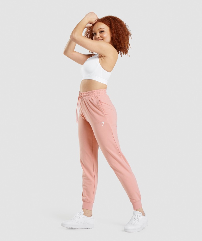 Pink Women's Gymshark Training Joggers | USA-52917