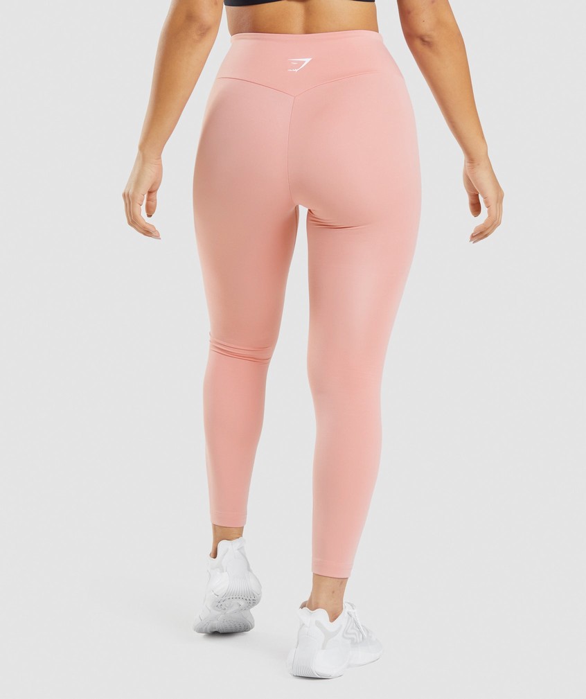 Pink Women's Gymshark Training Leggings | USA-20697