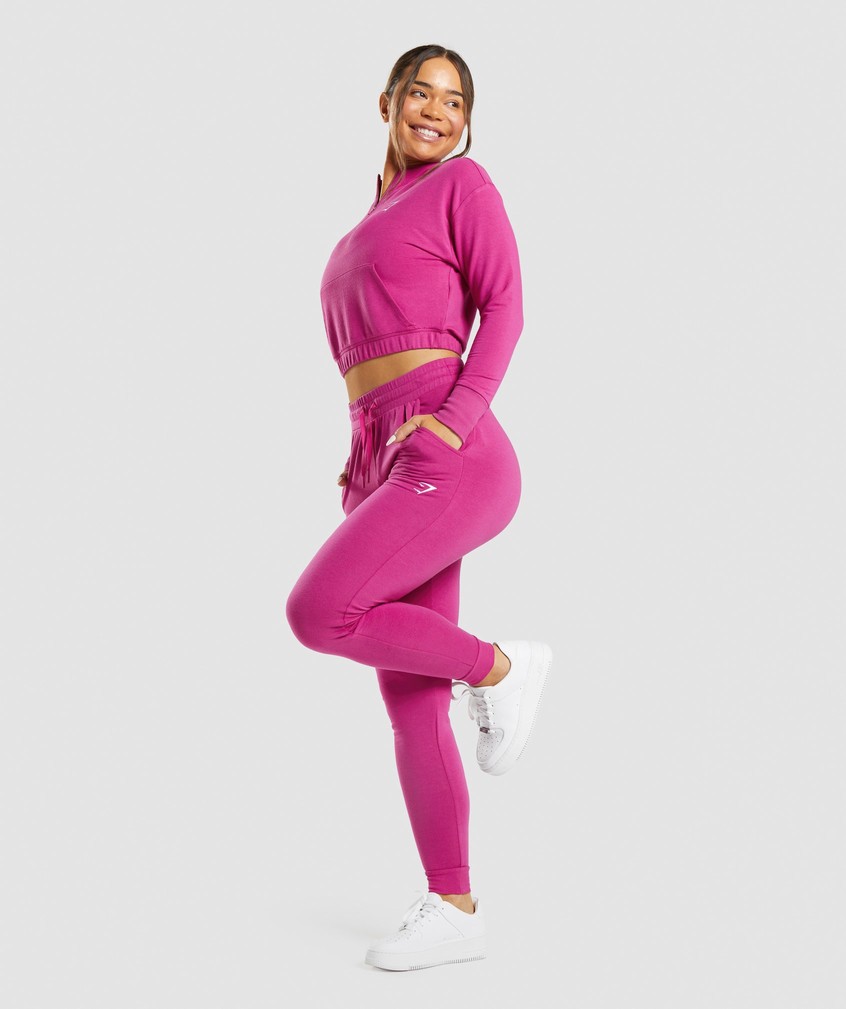 Pink Women's Gymshark Training Pippa Joggers | USA-01829