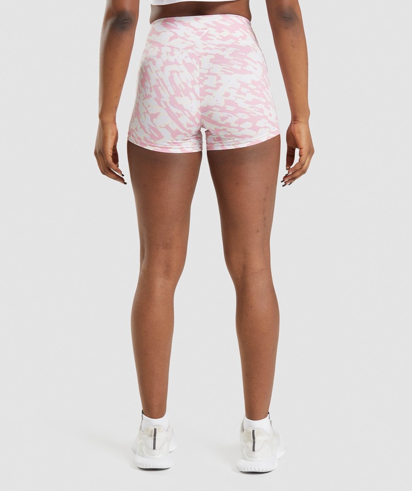 Pink Women's Gymshark Training Shorts | USA-58690