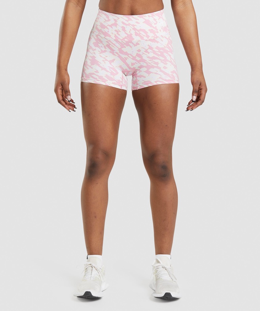 Pink Women\'s Gymshark Training Shorts | USA-58690