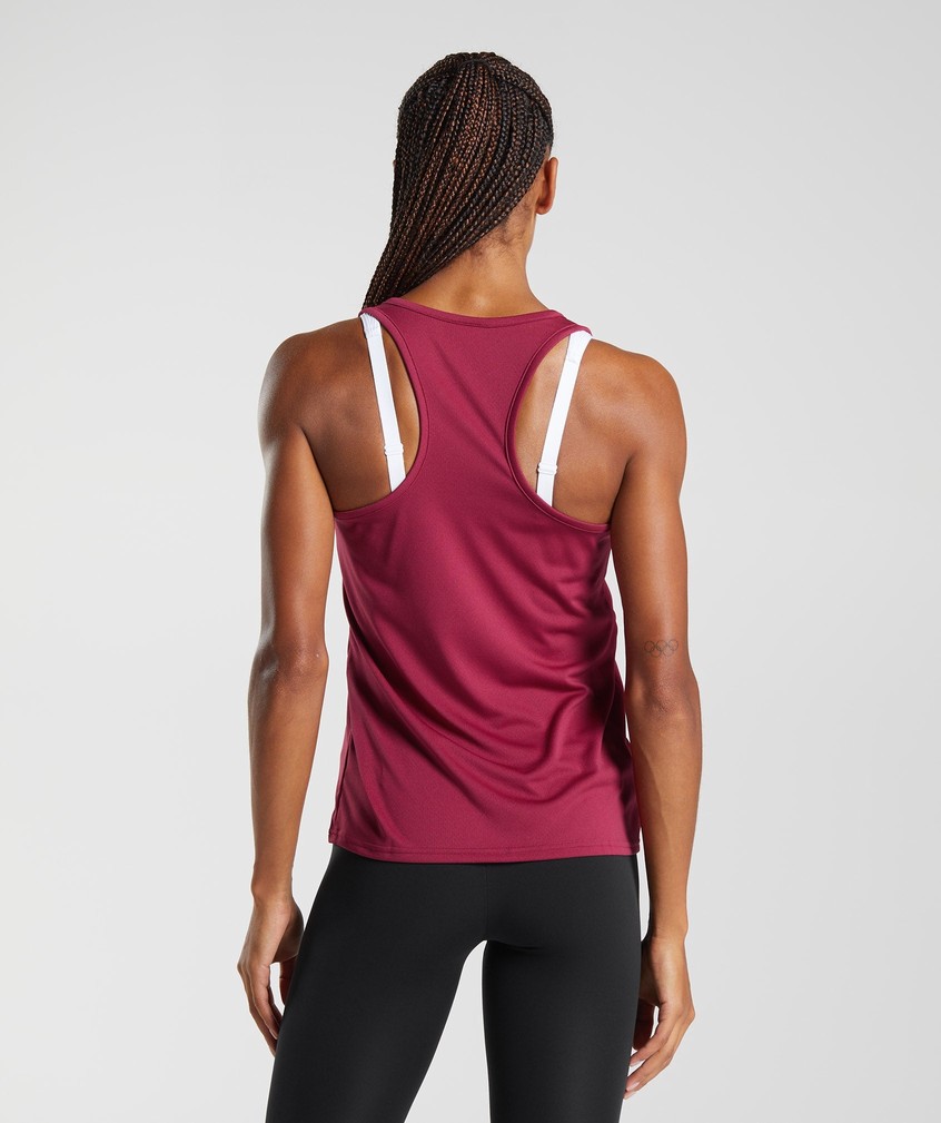 Pink Women's Gymshark Training Tank | USA-97615