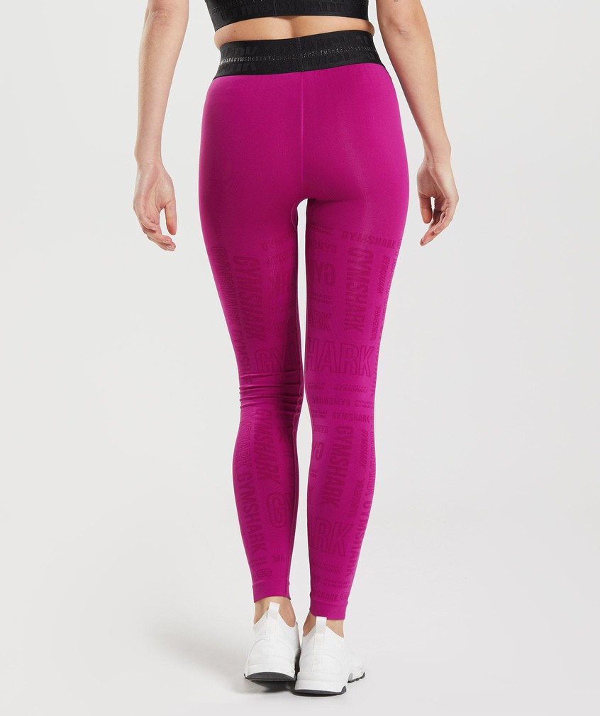 Pink Women's Gymshark Vision Leggings | USA-58972