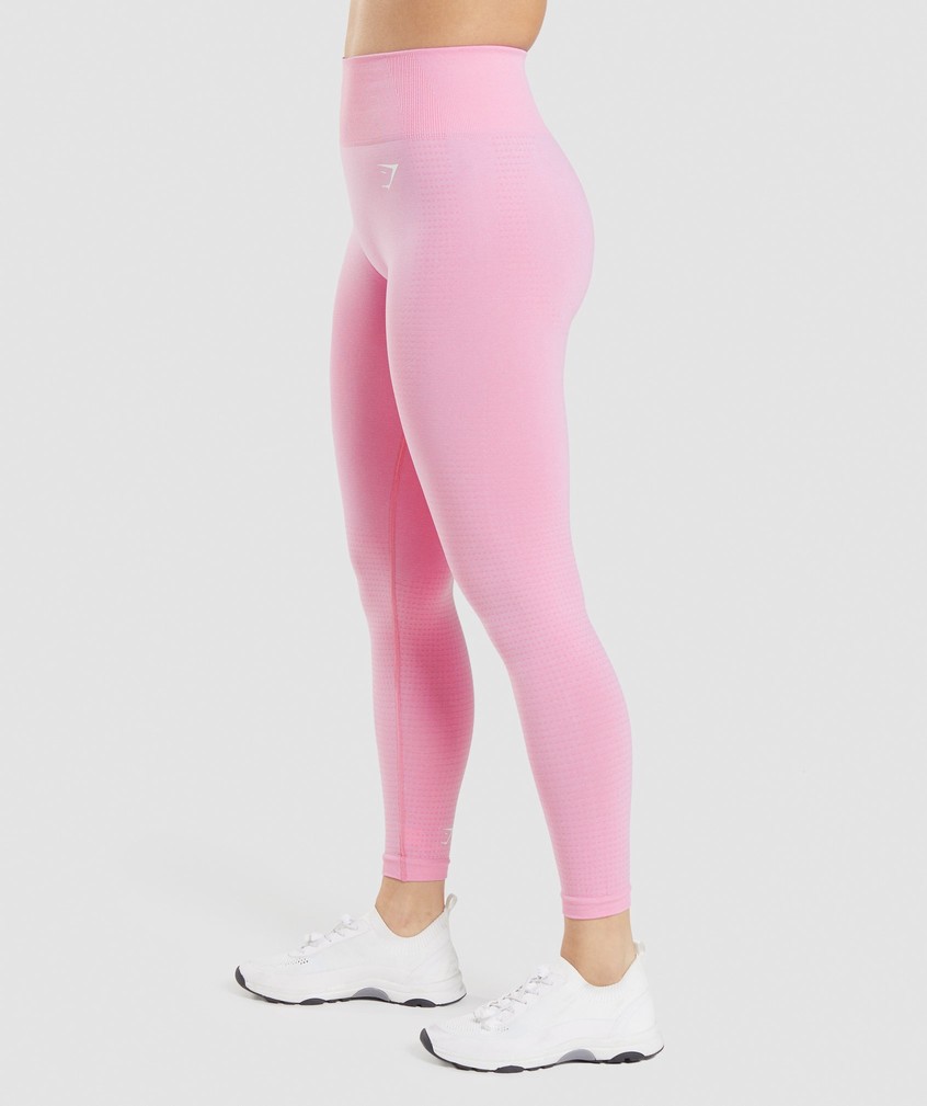 Pink Women's Gymshark Vital Seamless 2.0 Leggings | USA-84203