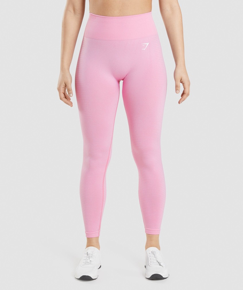 Pink Women\'s Gymshark Vital Seamless 2.0 Leggings | USA-84203