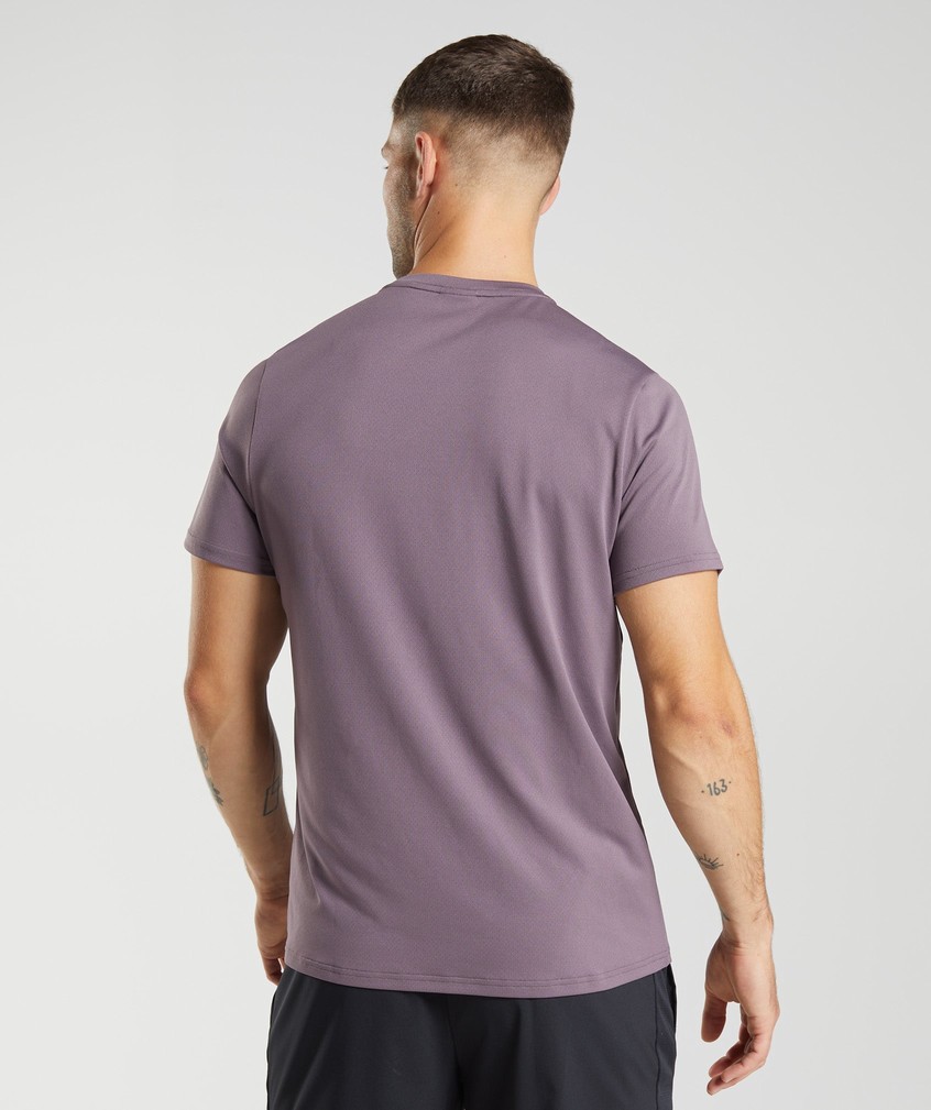 Purple Men's Gymshark Arrival T-Shirts | USA-57308