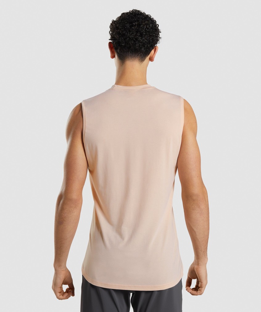 Purple Pink Men's Gymshark Studio Amplify Tank | USA-56830